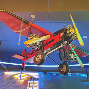 Modèle d'avion décoratif sur le thème de l'<span class=keywords><strong>aviation</strong></span> moderne, grand avion suspendu pour la salle VIP de l'aéroport et l'affichage dans le hall de bureau - Product Image 2