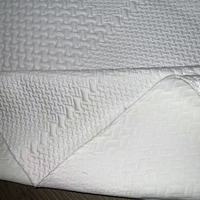 Tissu de matelas en polyester teint uni de haute qualité, 400 GSM, poids lourd, pour matelas de luxe
