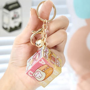 Tùy Chỉnh Ma Thuật Cube Keychain Phim Hoạt Hình Sáng Tạo Căng Thẳng Cứu Trợ Quà Tặng Ba Lô Mặt Dây Chuyền Keychain Trang Trí - Product Image 2