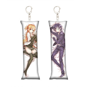 29สไตล์ศิลปะดาบออนไลน์ <span class=keywords><strong>Asuna</strong></span> Yuuki <span class=keywords><strong>Kirito</strong></span> พวงกุญแจหมอนขนาดเล็กจี้การ์ตูนอะนิเมะพวงกุญแจตกแต่ง - Product Image 4
