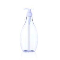 Bouteille en plastique PET avec pompe à pulvérisation, gel de douche, shampoing, cheveux, soins de la peau, cosmétique, autre recyclage, produits de salle de bain de beauté