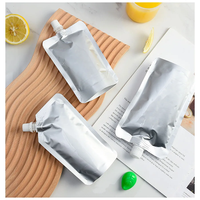 121 emballage de pochette de cornue haute température de qualité alimentaire sac de papier d'aluminium debout avec bec 100Ml 150Ml 200Ml 250Ml 300Ml 500Ml