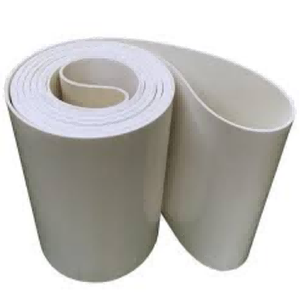 Gıda taşımacılığı endüstrisi için beyaz pürüzsüz PVC konveyör bant - Product Image 1