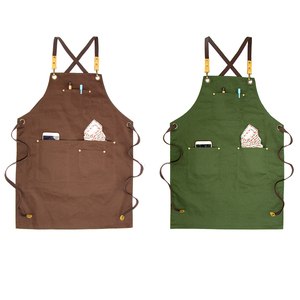 Bông hoa làm vườn thiết kế không tay không thấm nước đôi bên màu Tạp dề để làm sạch sử dụng - Product Image 4