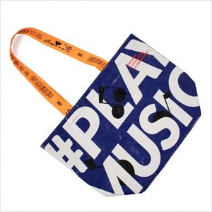 Customized Laminated PP Woven Insulated Recyclable <b>Tote</b> <b>Bags</b> <b>with</b> <b>Shoulder</b> <b>Strap</b> Non Woven Handle Portable Advertising Packaging - Product Image 4
