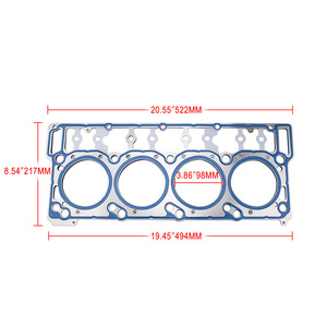 ปะเก็นฝาสูบ ARP ขนาด 20.55x8.54 นิ้ว สำหรับเครื่องยนต์ดีเซลฟอร์ด 4 สูบ - Product Image 1