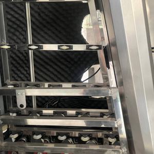 מכונת שטיפה וייבוש אוטומטית אנכית לזכוכית שטוחה, מונעת על ידי מנוע עם בקר PLC, מתוצרת סין, בעלת תקן ISO9001, ארוכה - Product Image 5