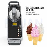 Commerciële Soft Serve Ice Cream Machine Bevroren Drink Maker Silent Slushie Maker voor Home Party Shop Hotel Melk Tea Shop Cinema