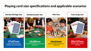 Juego de Cartas de Póker Profesionales con Superficie Impermeable de Material Plástico, Diseño Personalizado con Logotipo, Directo de Fábrica - Product Image 2