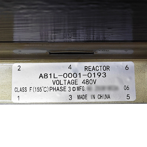 Fanuc A81L-0001-0193เครื่องปฏิกรณ์ AC อุปกรณ์จ่ายไฟอลูมิเนียมอัตโนมัติ12เดือนดั้งเดิม100% - Product Image 4