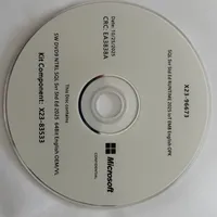 Licencia Completa de MS SQL Server 2025 Std de 16 Núcleos, Paquete Completo en DVD OEM, Activación en Línea, Software de Red y Servidor