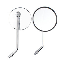 Rétroviseurs latéraux ronds de moto et scooter électrique, 5 pièces, 8mm, 10M pour vadrouille
