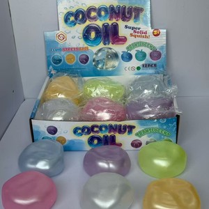 Caja Sorpresa: Bola Blanda Rellena de Aceite de Coco con Brillo Perlado, Juguete Antiestrés, Bola Redonda de TPR, Juguete Cápsula al por Mayor - Product Image 5