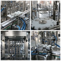 Machine de remplissage automatique de bouteilles de boissons et de lait de 250 ml, 500 ml, 1 l, machine de remplissage de bouteilles de jus de fruits, de vin, d'eau, automatique