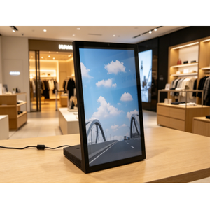15.6inch 4GB+64GB <b>Android</b> 15 Vertical Type <b>Tablet</b> PC Touch Screen Digital Signage and Advertising Player L Shape Desktop <b>Tablet</b> - Product Image 1