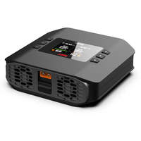 ISDT K4 pengisi daya AC 400W/DC 600Wx2 45A, pengisi daya baterai 1 ~ 8S LiFe LiIon 8000mah 10000mah 12000mah 8s