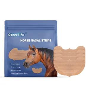 Nouveau produit Japan Standard Horse Nasal Strips bandes nasales adhésives pour cheval