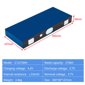 Калб 3,7 В 218ah призматический элемент литий-ионный аккумулятор NMC Солнечные фотоэлектрические модели хранения энергии 113ah 118ah 161ah 169ah 195ah - Product Image 2
