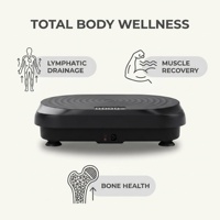 200W ABS 0-7mm Amplitude 120KG Max. Belastung 1-60 Geschwindigkeiten LCD-Display Fitness-Studio Heimgebrauch Gewichtsverlust OEM Anpassbare Vibrationsplatte