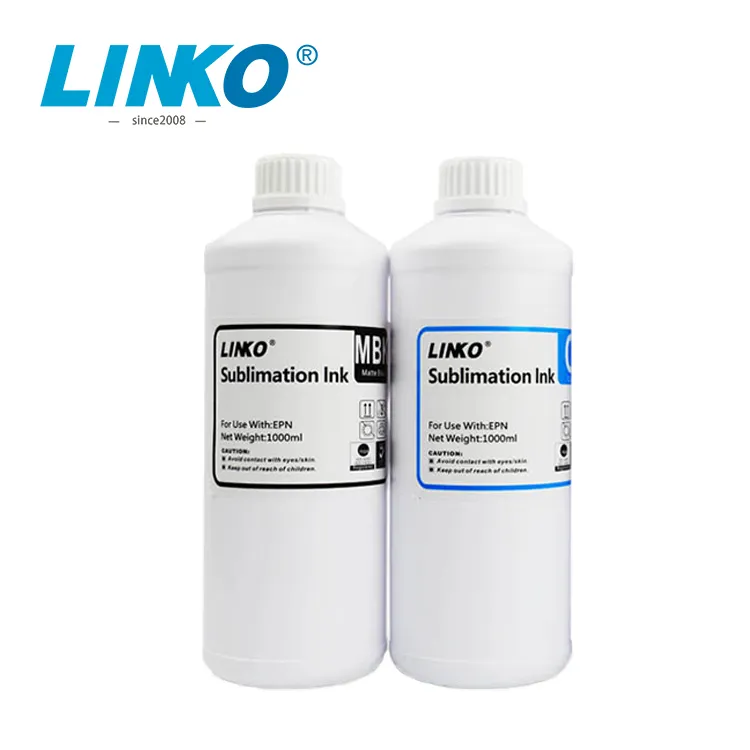 Inchiostro a sublimazione fluorescente ad alta densità LINKO per stampa a sublimazione