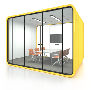 Современный дизайн, прочный, звукоизоляционный (40 дБ), модульный контейнер из авиационного алюминиевого сплава для наружного использования: офис, здание, отель, мастерская - Product Image 4