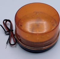 Luz Estroboscópica Intermitente LED Azul/Roja de 12v para Alarma Doméstica