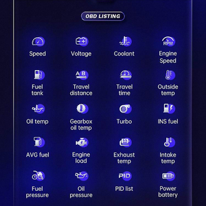 Автомобильный проекционный дисплей Hud <span class=keywords><strong>Factory</strong></span> Obd2 для 2018 транспортных средств Спидометр гоночный <span class=keywords><strong>C</strong></span> S702 OBD Автомобильный измеритель интерфейс OEM - Product Image 3