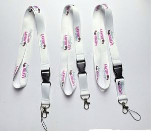 Custom logo Printed Promotional Cheap Polyester Sublimation Heat Transfer Safety Breakaway Neck Strap Lanyard for Id Card Holder - Product Image 1