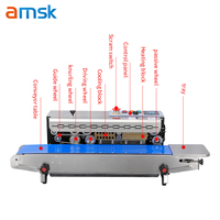 FR-900 de luxe en acier inoxydable comptage quantitatif scellage emballage collations chocolat bonbons sac scellage Machine d'emballage