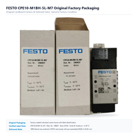 Vanne Solénoïde Festo CPE10-M1BH-5L-M7 5/2 Voies, Port M7 de 10 mm de Large, 350 LPM, 24V DC, Bobine IP65 – Vente en Gros Direct Usine