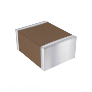Condensateur Céramique LD103C105KAB2A, Distributeur Autorisé, 1 uF CAP CER 1UF 25V X7R 1210, Montage en Surface MLCC 1210 (3225 Métrique) - Product Image 1
