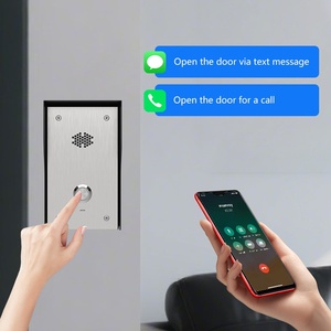 GSM 4G Villa Nuevo Diseño y paneles inteligentes Doorphones Sistema de intercomunicación GSM inalámbrico sin unidad interior - Product Image 4