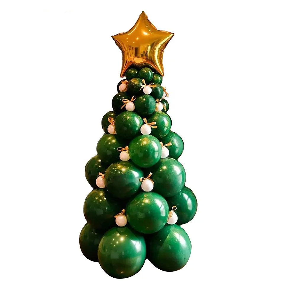 Decorazioni natalizie di palloncini