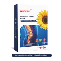 Patch auto-chauffant à la moxibustion en forme de tournesol pour le corps, le nez, la bouche, les genoux, la colonne cervicale et les jambes contre la douleur - Patch en plâtre du fabricant