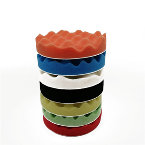 7 इंच चीन पॉलिशिंग पैड कार स्पंज पैड भैंस वाक्सिंग और नरम सीलिंग मोम पैड - Product Image 5