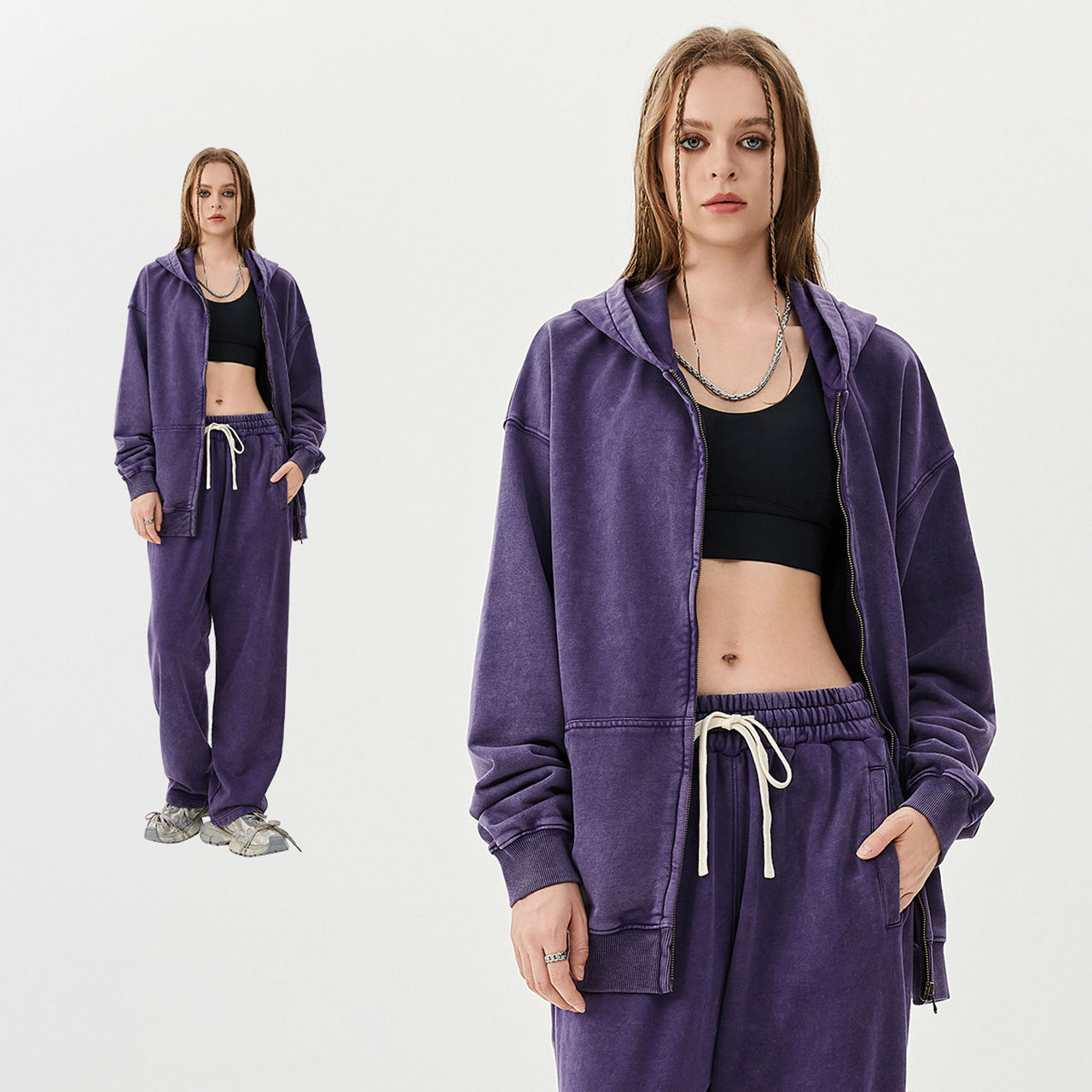 Dark Purple hoodie