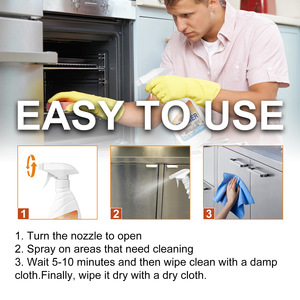 Limpiador de Grasa de Cocina Desechable Ecológico de Alta Calidad de 100 ml en Aerosol para la Limpieza de Utensilios de Cocina - Product Image 4