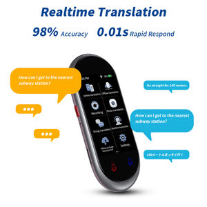 VORMOR Z8, traductor de voz de alta precisión fuera de línea, tarjeta TF, traducción de 137 idiomas, Mini traductor parlante, Kit de viaje - Product Image 6