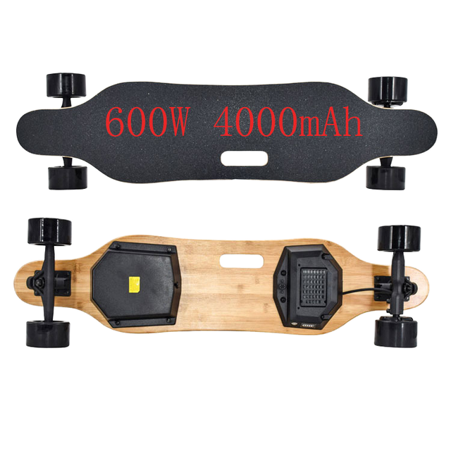 YSMLE All-Terrain Electric Skateboard with 105MM Wheels Custom Spray Paint Max Speed 22 km/h for Adults