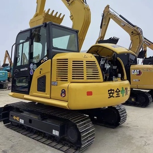 Miniexcavadora Komatsu PC70-8 Usada de Bajo Costo, Modelo 2023, Motor Original Importado de Japón, Capacidad de Cucharón de 0.39m - Product Image 1