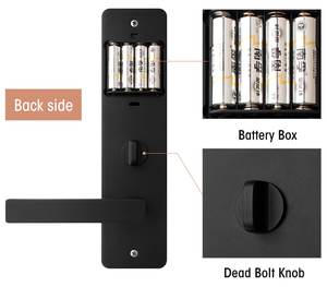 Cần Kết Nối Chìa Khóa Phòng Cho Người Thuê Nhà Bộ Tay Cầm Khách Sạn Khóa Cửa Khách Sạn Từ Tính Mã Qr Kỹ Thuật Số - Product Image 6