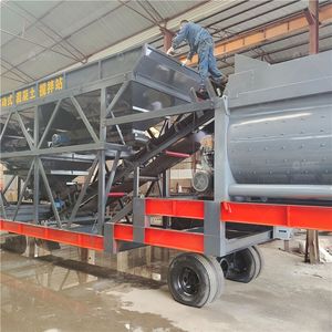 Centrale à Béton Mobile HZS35 à Prix d'Usine avec PLC et Roulements, Mélangeur Humide Haute Efficacité et Haute Productivité en Promotion - Product Image 5