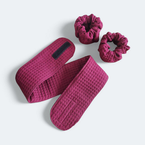 تخصيص شعارك بسيط لون واحد حافة واسعة الهراء المعصم ماصة عصابات سبا - Product Image 1