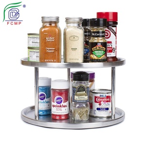 360 grados redonda de comedor de acero inoxidable cocina depósito <span class=keywords><strong>Lazy</strong></span> <span class=keywords><strong>Susan</strong></span> - Product Image 3