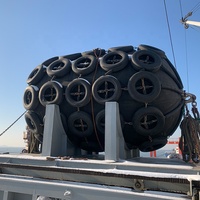 ZHH Flotador Hidráulico Neumático Cilíndrico Antienvejecimiento para Barcos, Neumático de Avión, Bote Inflable, Goma para Barcos, Shandong