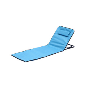 <span class=keywords><strong>Sedia</strong></span> da Spiaggia Portatile, Facile da Trasportare, Regolabile e Pieghevole, <span class=keywords><strong>Sedia</strong></span> da Campeggio e Pesca, Tappetino da Spiaggia in Metallo - Product Image 1