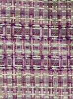 Tissu 100P en fil teint 300GSM léger laine/polyester toutes saisons, style pastoral magnifique, brillant métallique scintillant pour garçons