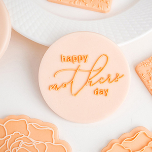 Cortador de Galletas para el Día de la Madre, Sello de Acrílico, Molde para Fondant, Molde para Galletas con Múltiples Diseños, Herramienta para Hornear y Decorar Pasteles - Product Image 3