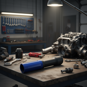 Fervi Long Hexagon <b>Impact</b> <b>Socket</b> Wrench With Plastic Coating 10mm For Automotive Repair - Product Image 3