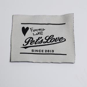 Etiquetas de algodón tejidas personalizadas para ropa Etiquetas de marca tejidas de alta densidad para ropa y prendas de vestir Uso al por mayor - Product Image 2